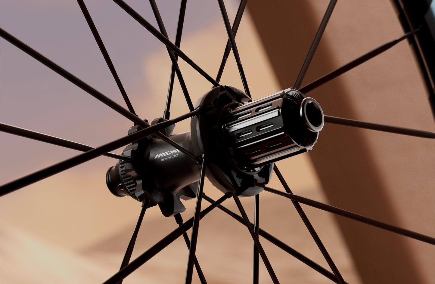 Pár kol MICHE DEVA RD 52 Tubeless Ready (Center Lock) Black