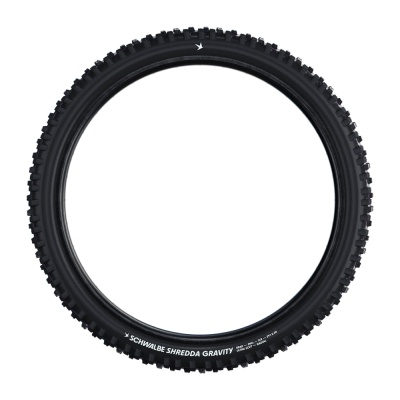 Pneu SCHWALBE SHREDDA REAR 27.5x2.50 GRAVITY PRO ADDIX ULTRASOFT RADIAL Tubeless Ready Souple