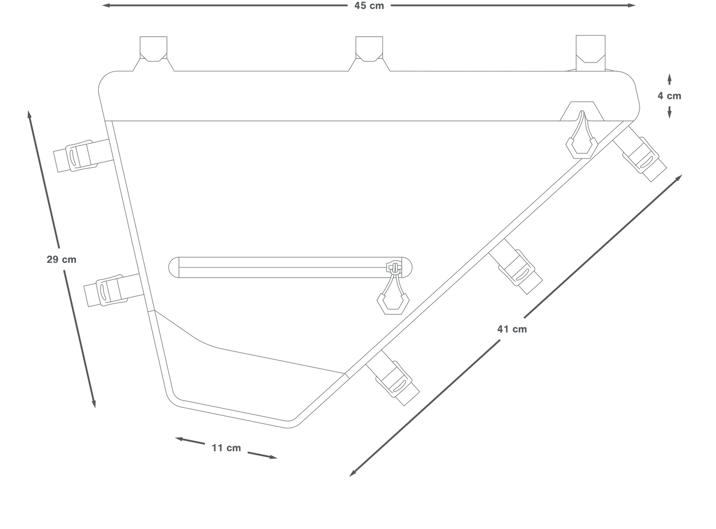 Torba na ramę APIDURA EXPEDITION FULL FRAME PACK S 7,5 L czarna