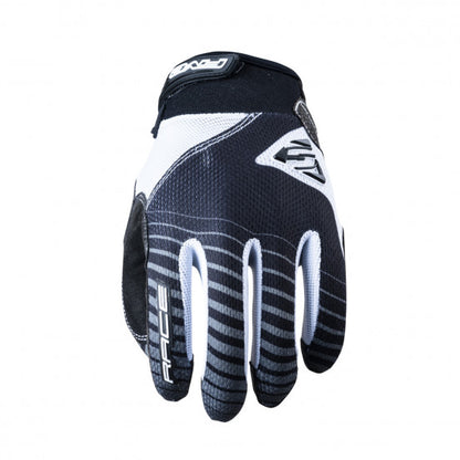 Gants FIVE BMX RACE Junior Noir/Blanc