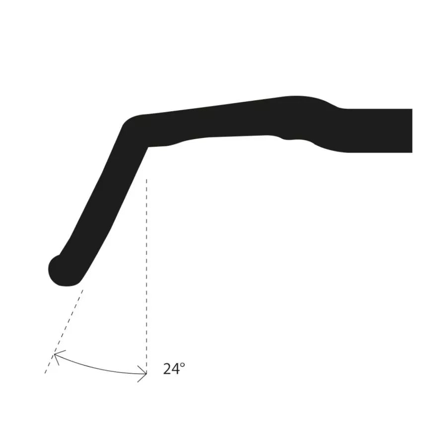 DEDA GERA ALU 24° POB Finish-styr