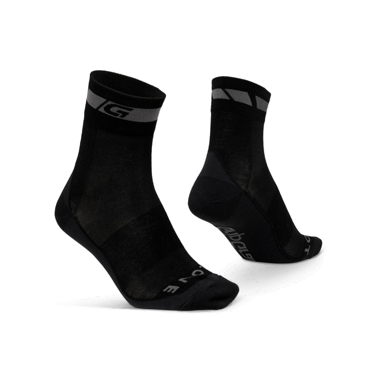 Chaussettes GRIPGRAB MERINO REGULAR CUT Noir