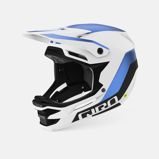 Kask MTB GIRO INSURGENT MIPS matowy biały/niebieski