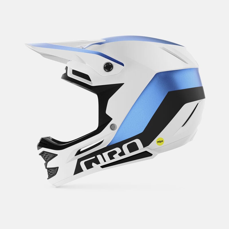 Casque VTT GIRO INSURGENT MIPS Blanc Mat/Bleu