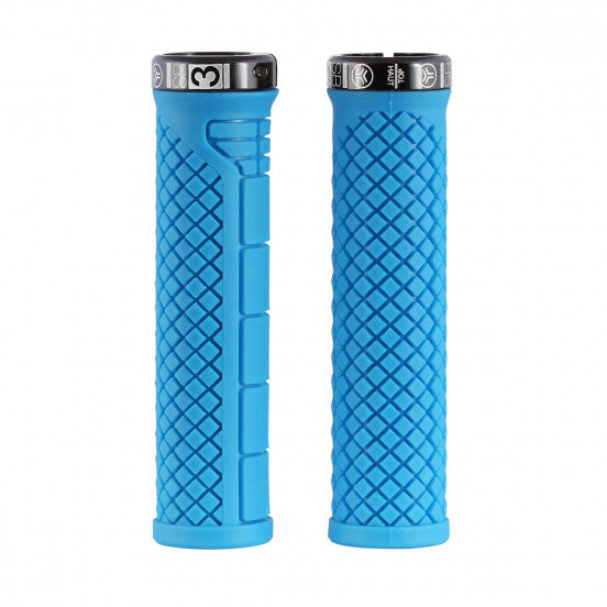 Grips SB3 SHARK Lock-On 132 mm Bleu
