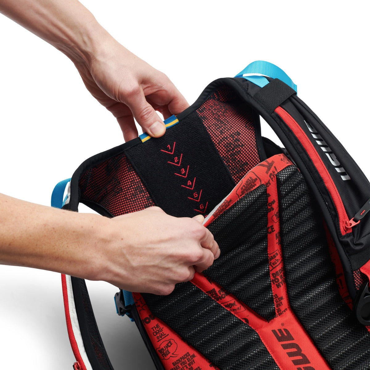 Batoh USWE HAJKER 18 L Black/Red
