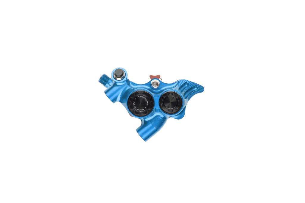 Bremsekaliber HOPE RX4+ SL FM 34mm 4 stempler Mineralblå