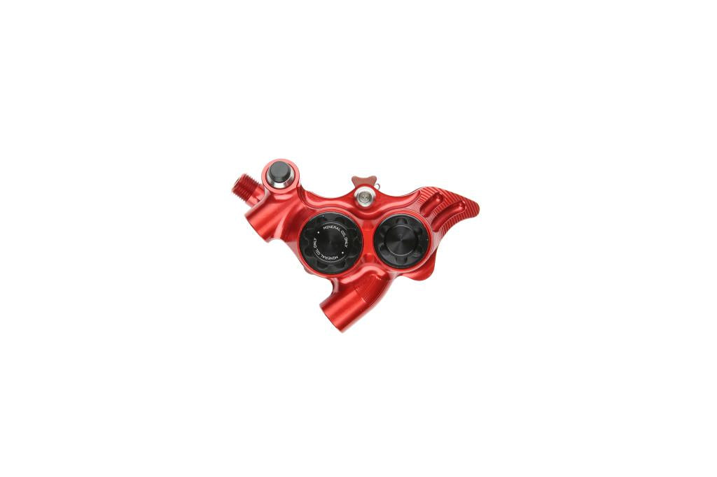 HOPE RX4+ SL FM 34mm 4 stempler Mineralrød bremsekaliber