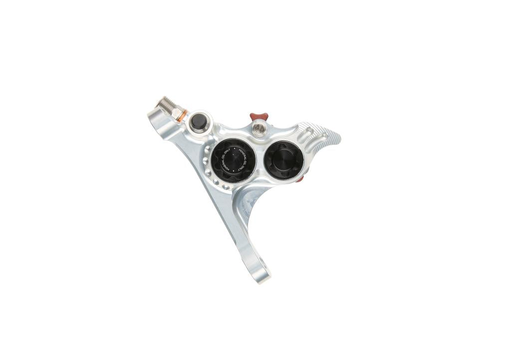 Främre bromsok HOPE RX4+ SL FMF (+20) 70mm 4 kolvar Mineral Silver