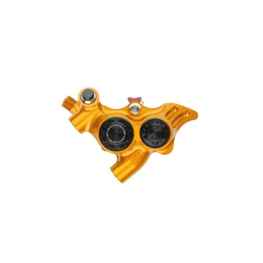 Zacisk hamulcowy HOPE RX4+ SL FM 34mm 4 tłoczki DOT Orange