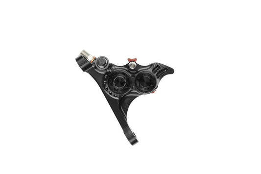 Przedni zacisk hamulcowy HOPE RX4+ SL FMF (+20) 70mm 4 tłoczki DOT Black