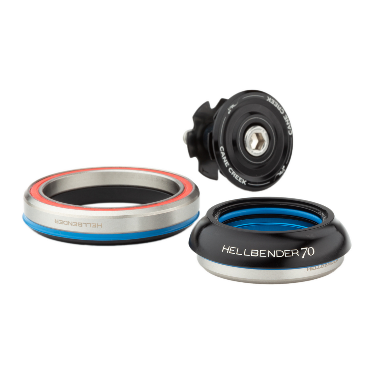 Jeu de Direction CANE CREEK Hellbender 70 IS41/IS52 Noir