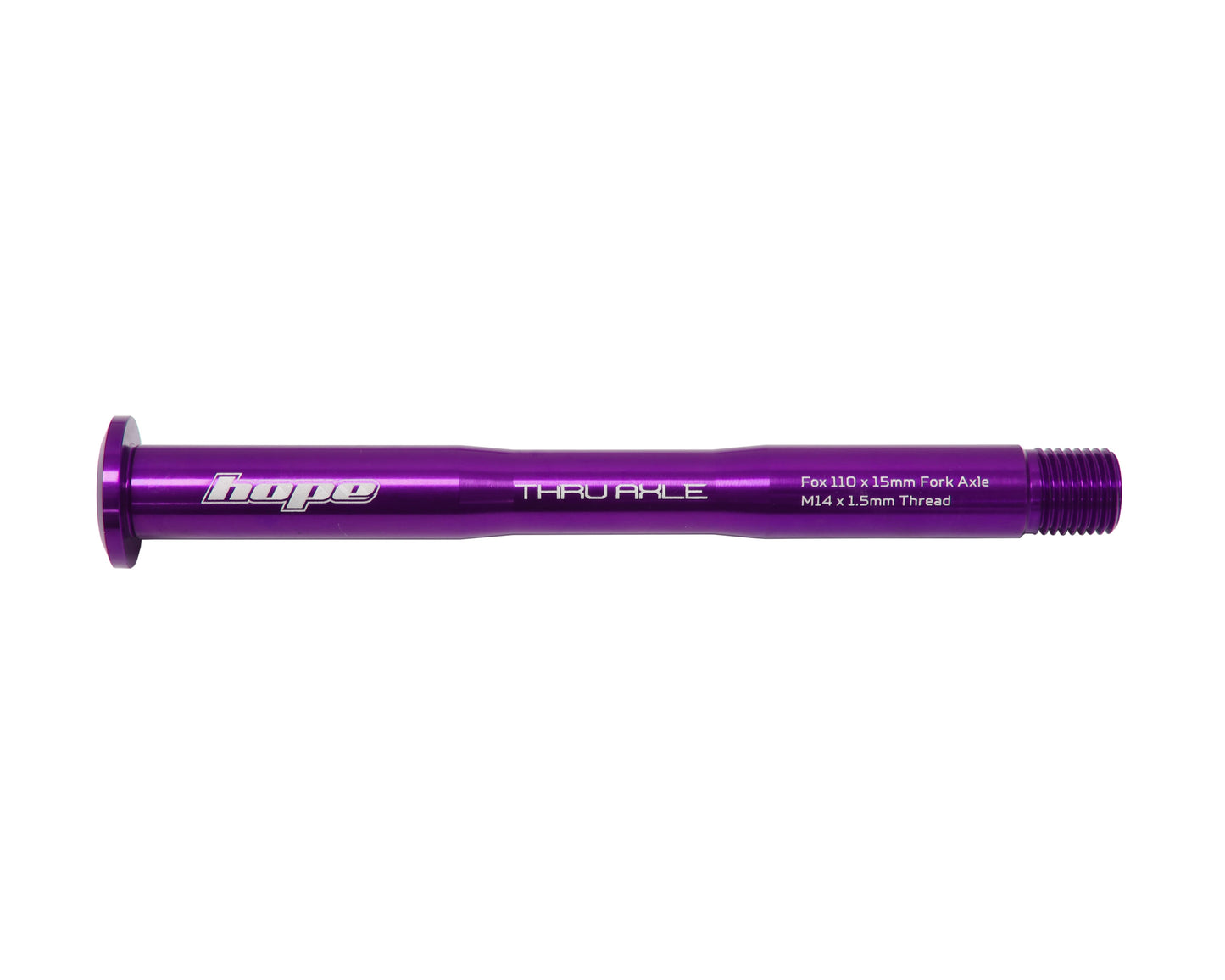 Axe de Roue Avant HOPE pour Fourche FOX 36/38 Violet