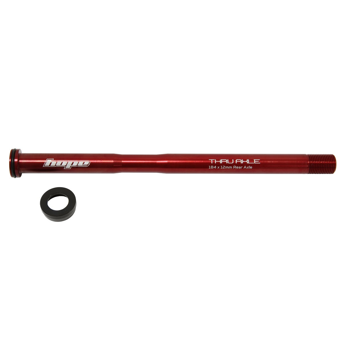 Axe de Roue Arrière HOPE 184mm #HTAR184 Rouge