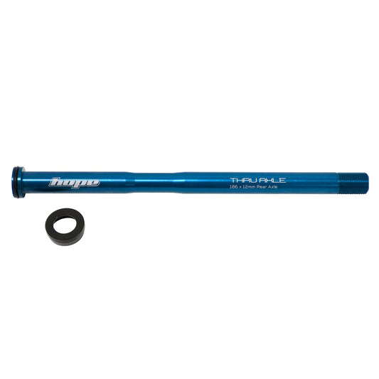 Axe de Roue Arrière HOPE 186mm #HTAR186 Bleu