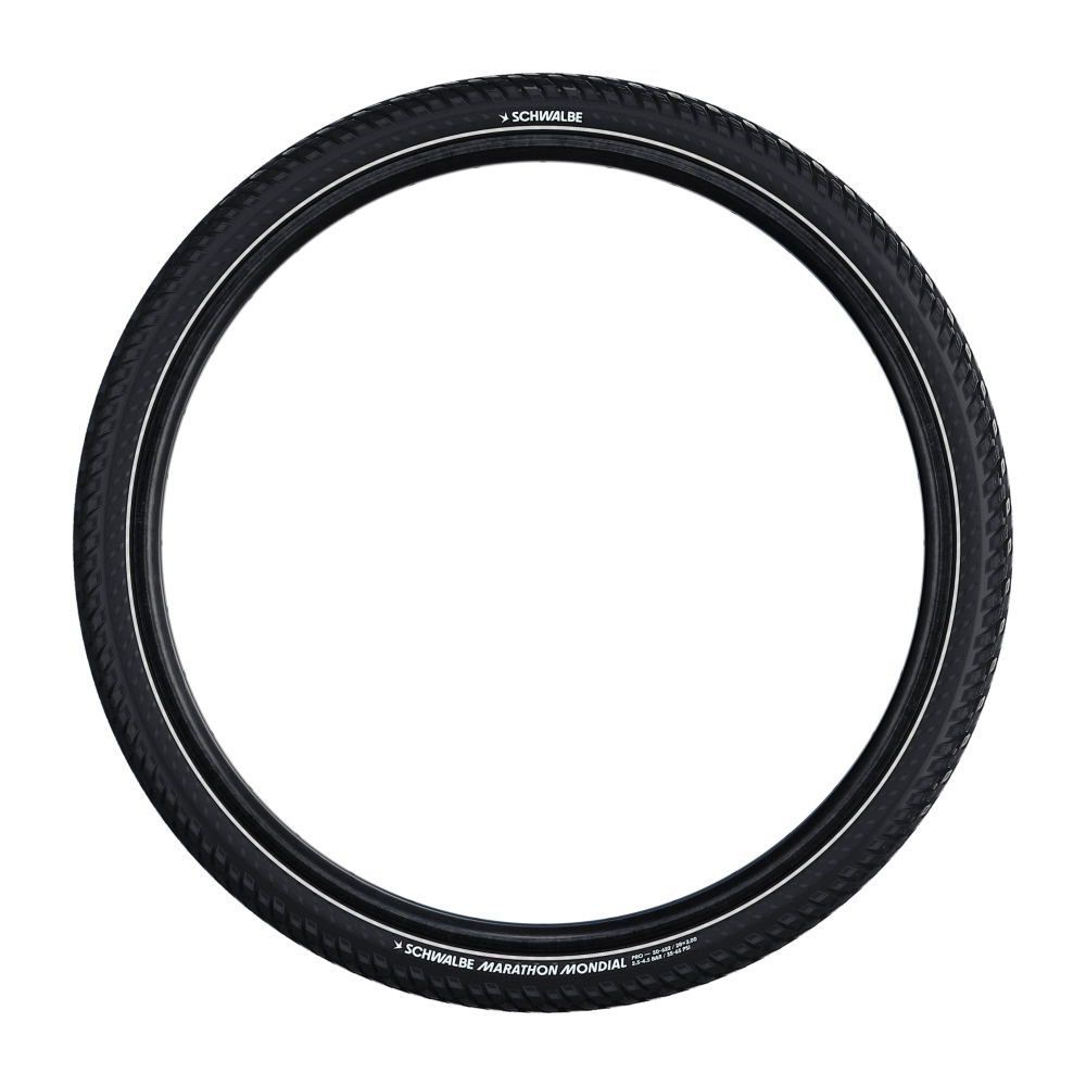 SCHWALBE MARATHON MONDIAL 27.5x2.40 ADDIX V-Guard Reflex Tubeless Ready Soft-dæk