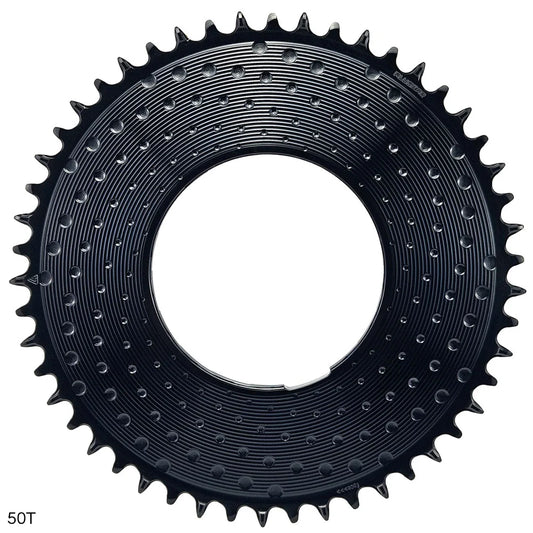 Plateau Mono 12/13V ALUGEAR AERO Thread Mount Sram Noir