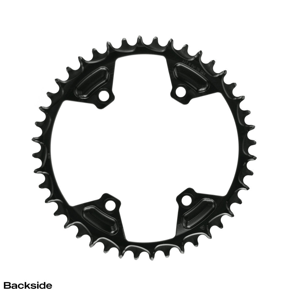 Plateau Mono 12V ALUGEAR GRX noir, vue arrière