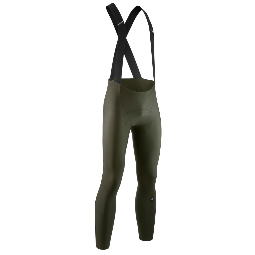Cuissard Long à Bretelles ASSOS MILLE GT SPRING FALL S11 Deep Green