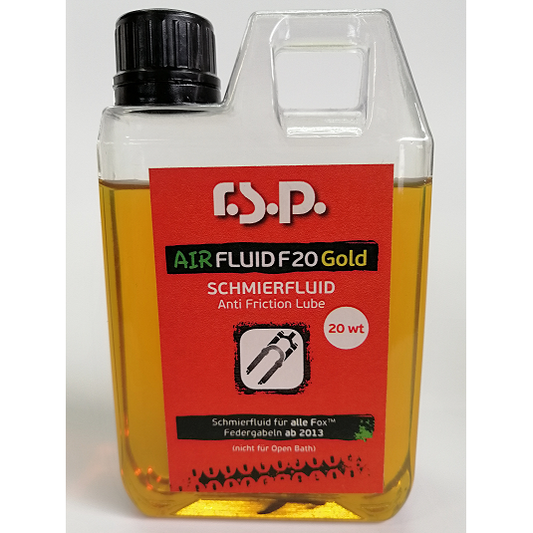 Huile pour fourches Fox RSP AIR FLUID F 20 GOLD