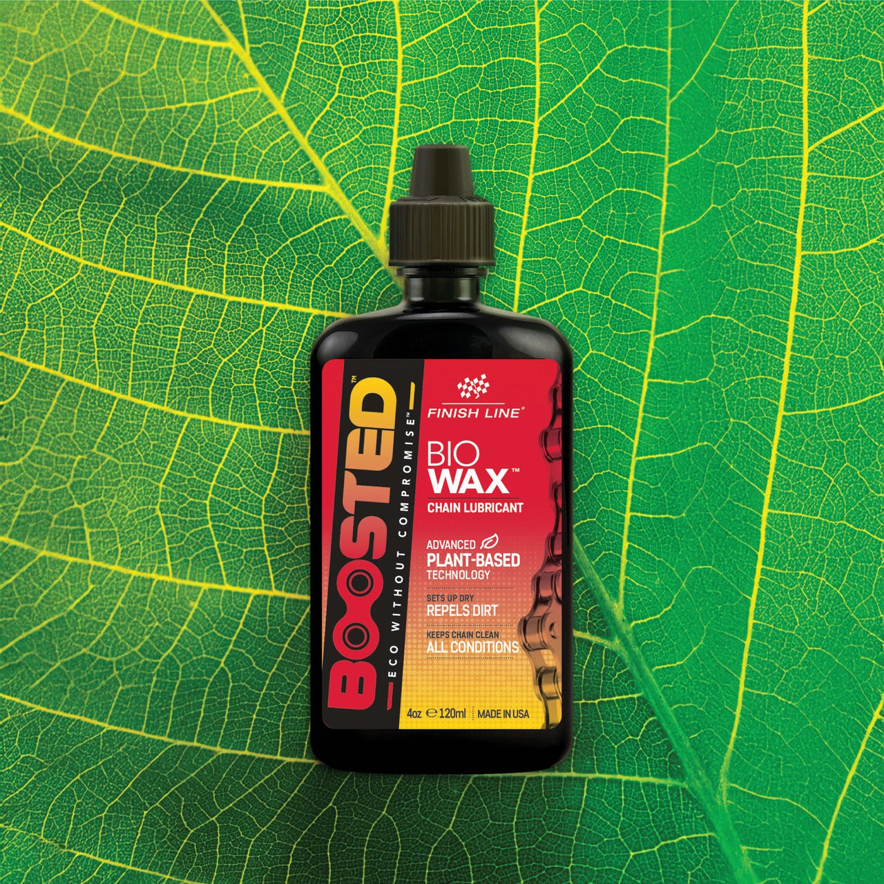 Smar do łańcucha FINISH LINE BOOSTED™ BIO WAX (120 ml)