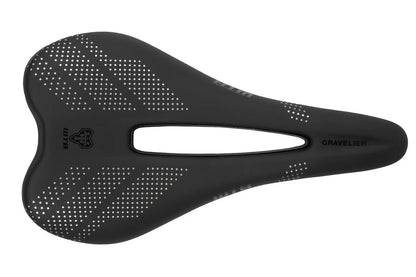 Selle WTB GRAVELIER Medium 140mm Rails Inox