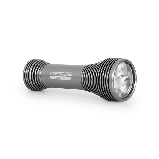 EXPOSURE LIGHTS ZENITH GUN METAL MK4 Přední světlo s držákem na přilbu
