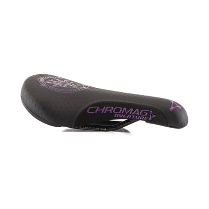 Selle CHROMAG OVERTURE Rails CrMo Noir/Violet