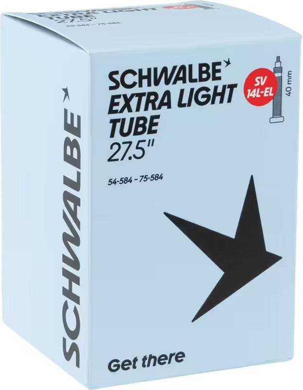 SCHWALBE EXTRA LIGHT SV 14L 27,5/29x2,10/3 Presta 40 mm innerrör