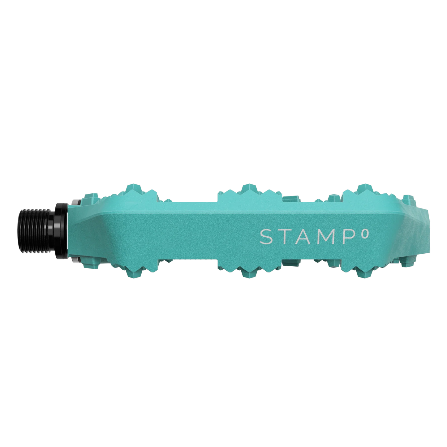 Pédales Plates CRANKBROTHERS STAMP 0 Large Turquoise