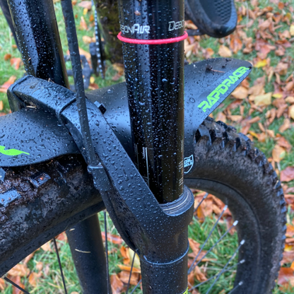 Garde-boue RRP EnduroGuard Standard (fourche 80 à 120mm) Noir/Vert fluo