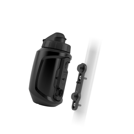 Sada láhve a košíku na láhev FIDLOCK TWIST UNI BASE 550 ml černá