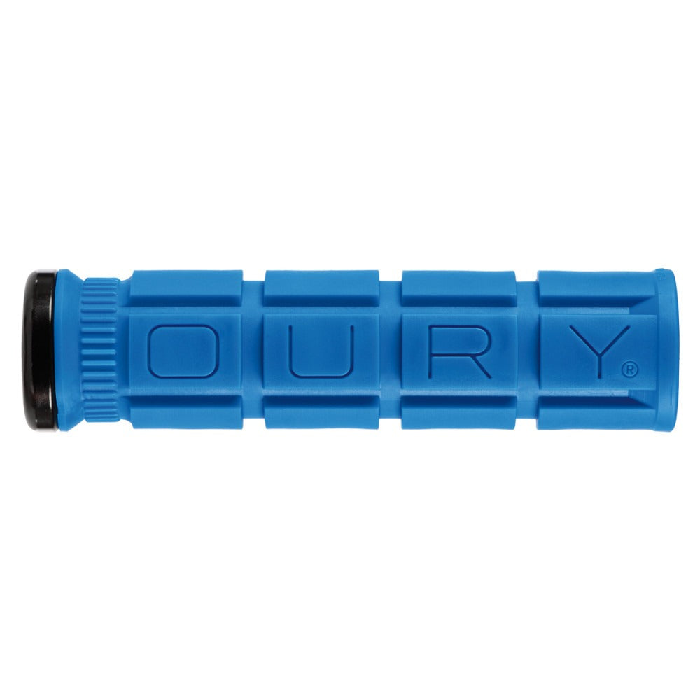 OURY SB3 Lock-on V2 135 mm blå grepp