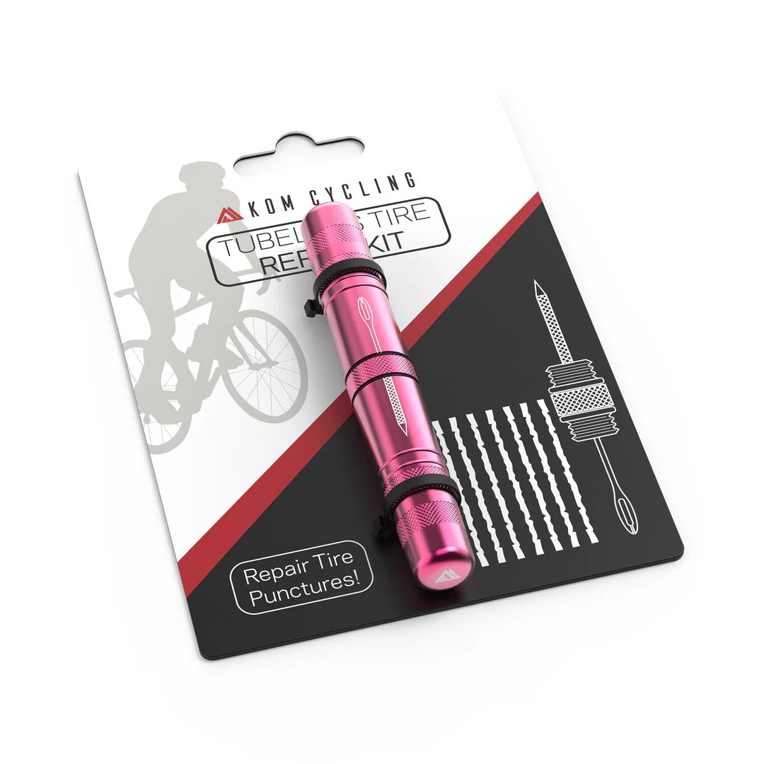 Reparationssæt KOM CYCLING Tubeless Pink