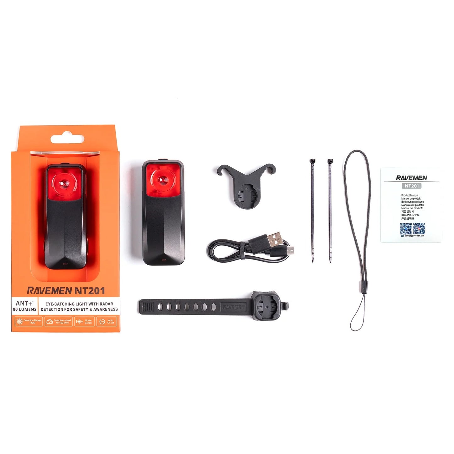 Oświetlenie tylne RAVEMEN RADAR NT 201