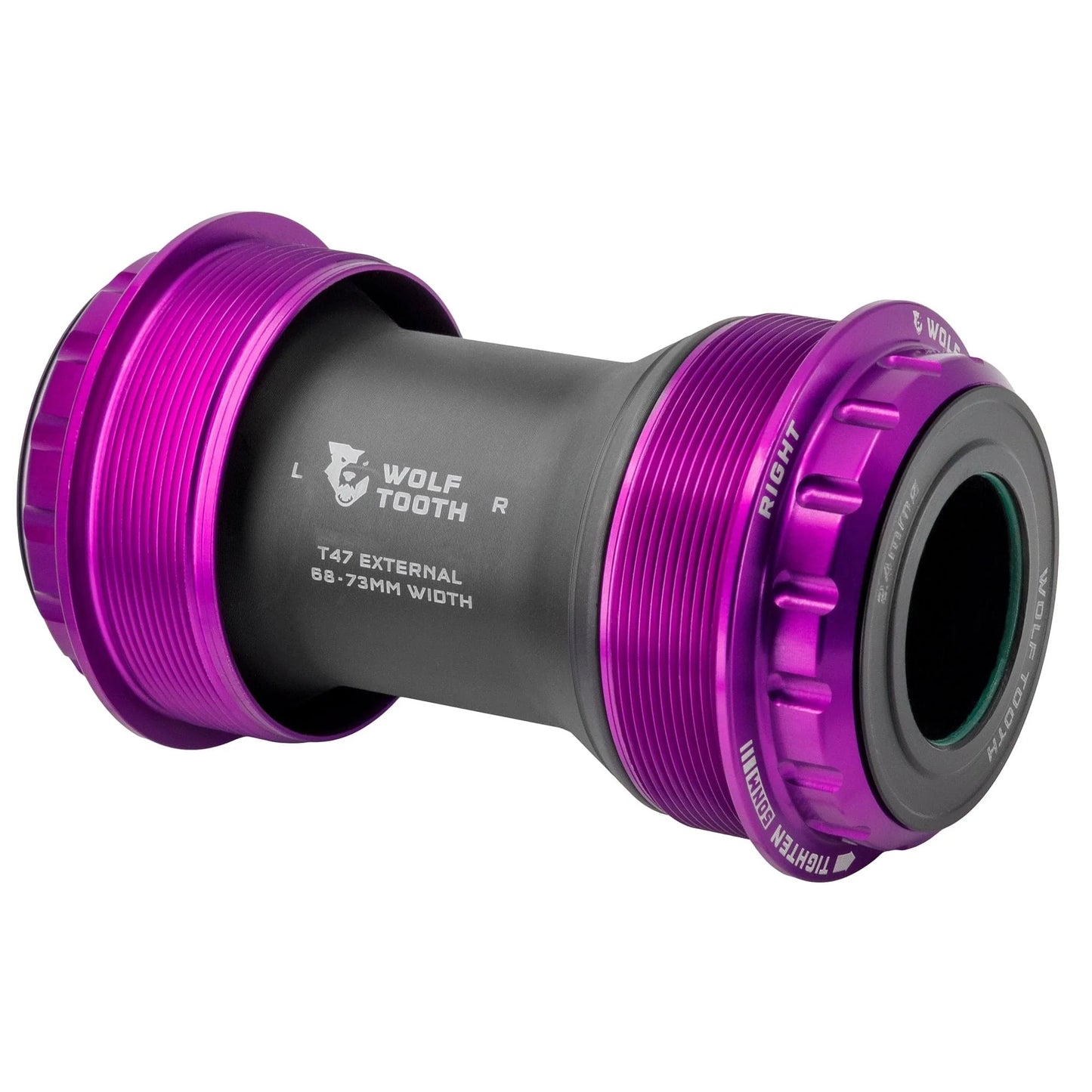 Boitier de Pédalier WOLFTOOTH T47 Externe 29mm SRAM DUB Ultraviolet
