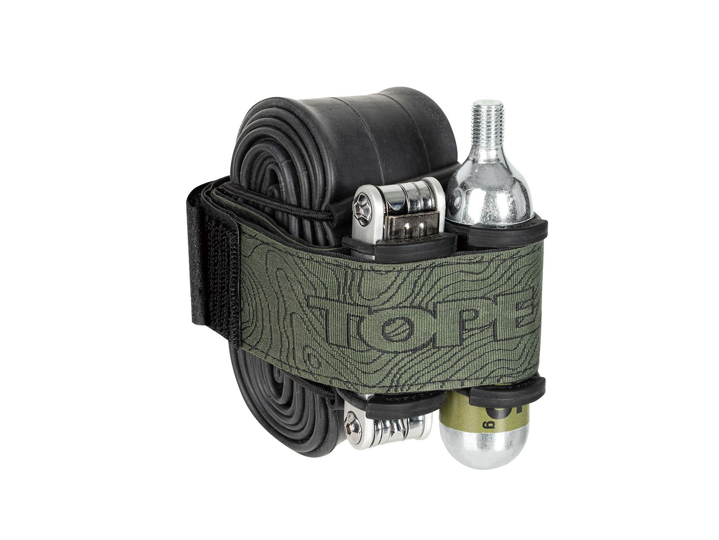 TOPEAK ELEMENTA STRAP L Univerzální popruh zelený