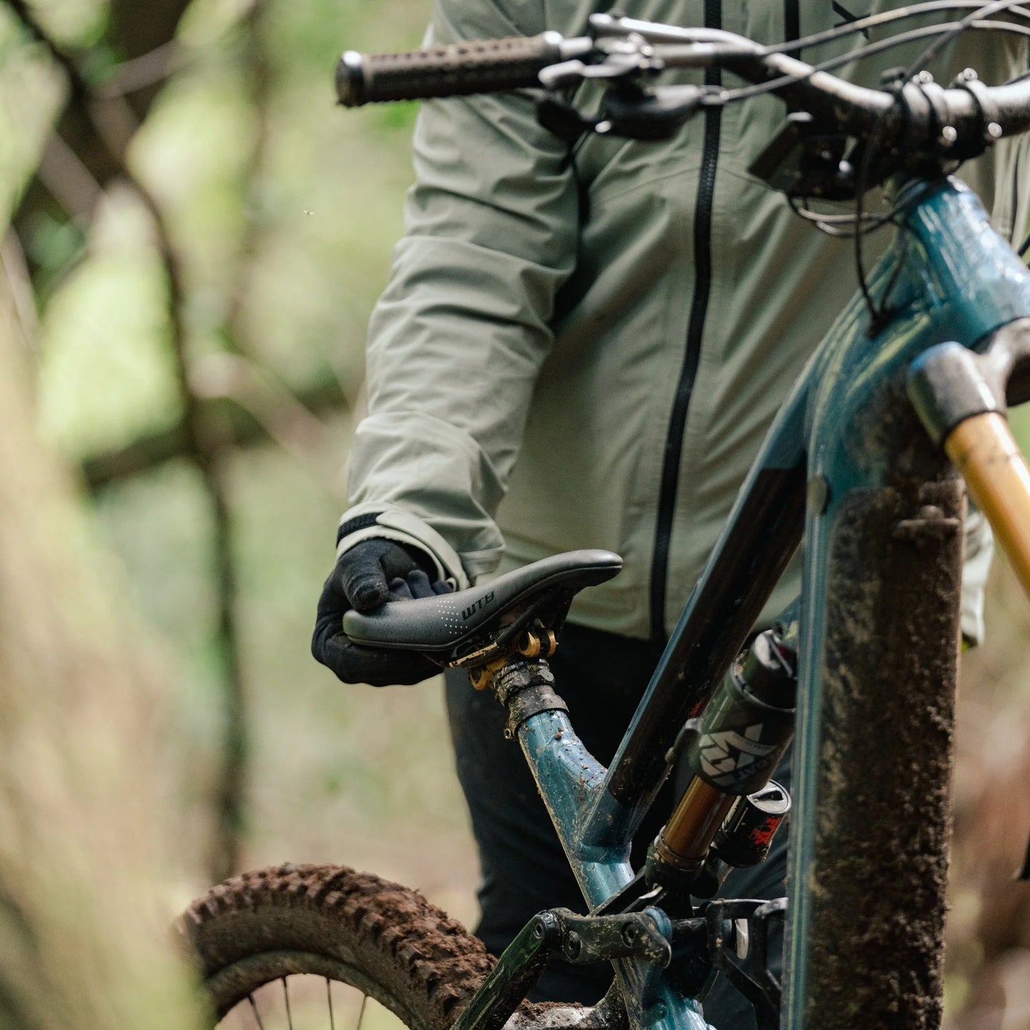 WTB DEVO W/PICKUP Titanové kolejnice Sedlo