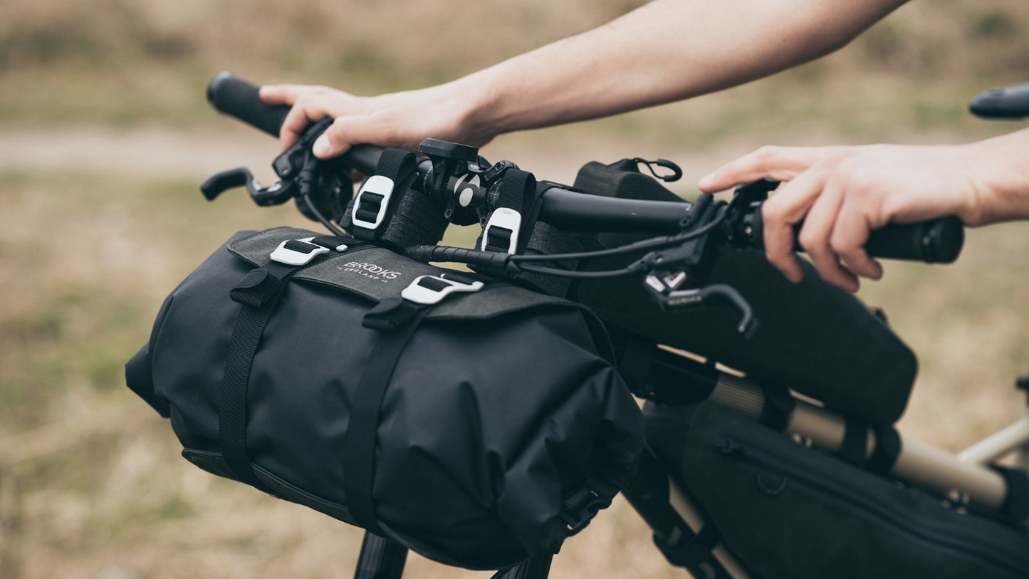 Torba na kierownicę BROOKS SCAPE ROLL zielona