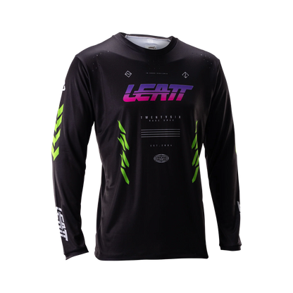 Maillot LEATT MTB GRAVITY 4.0 Manches Longues Noir/Violet
