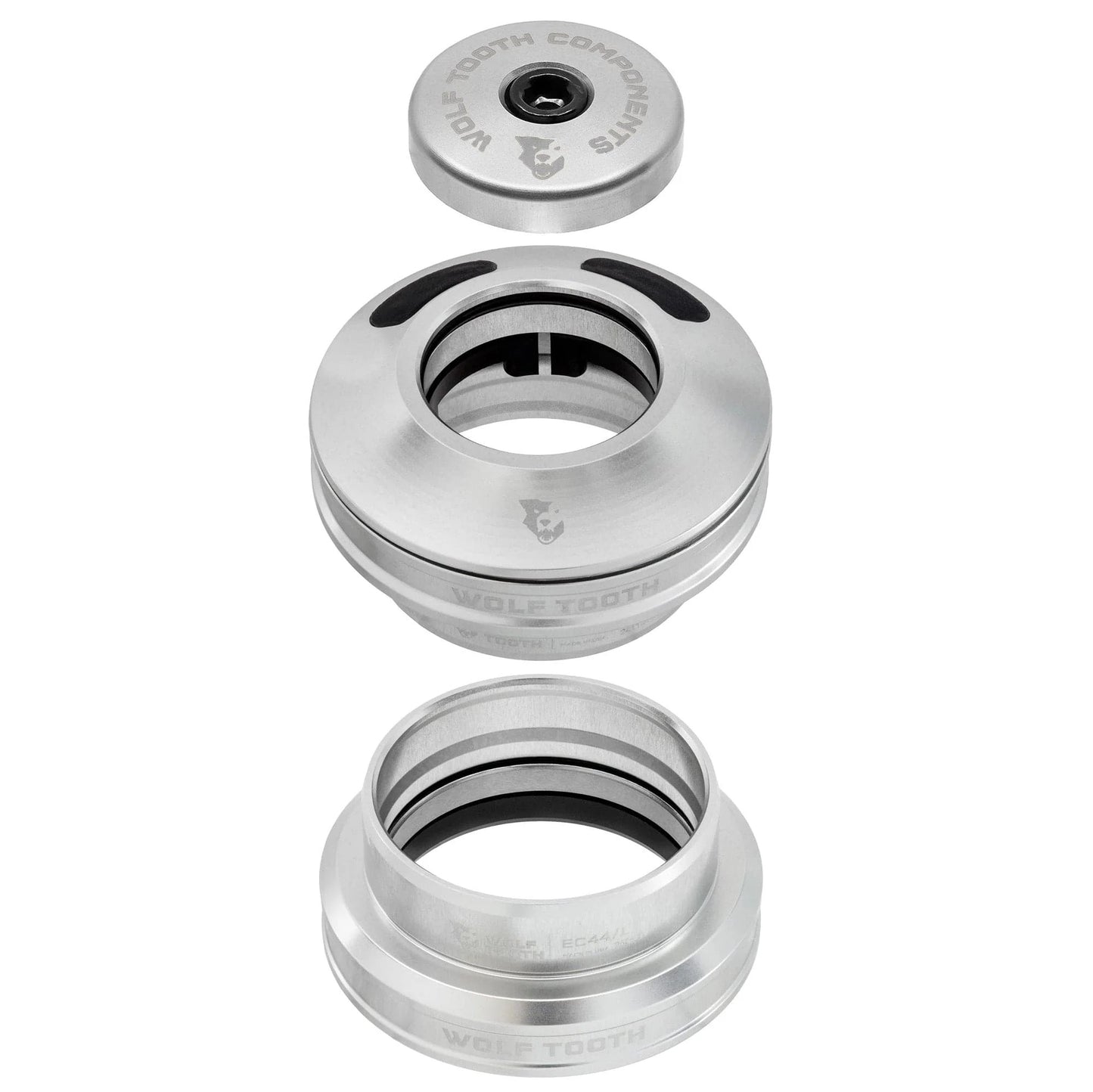 WOLF TOOTH EC44 Silver Semi-Integrated Headset