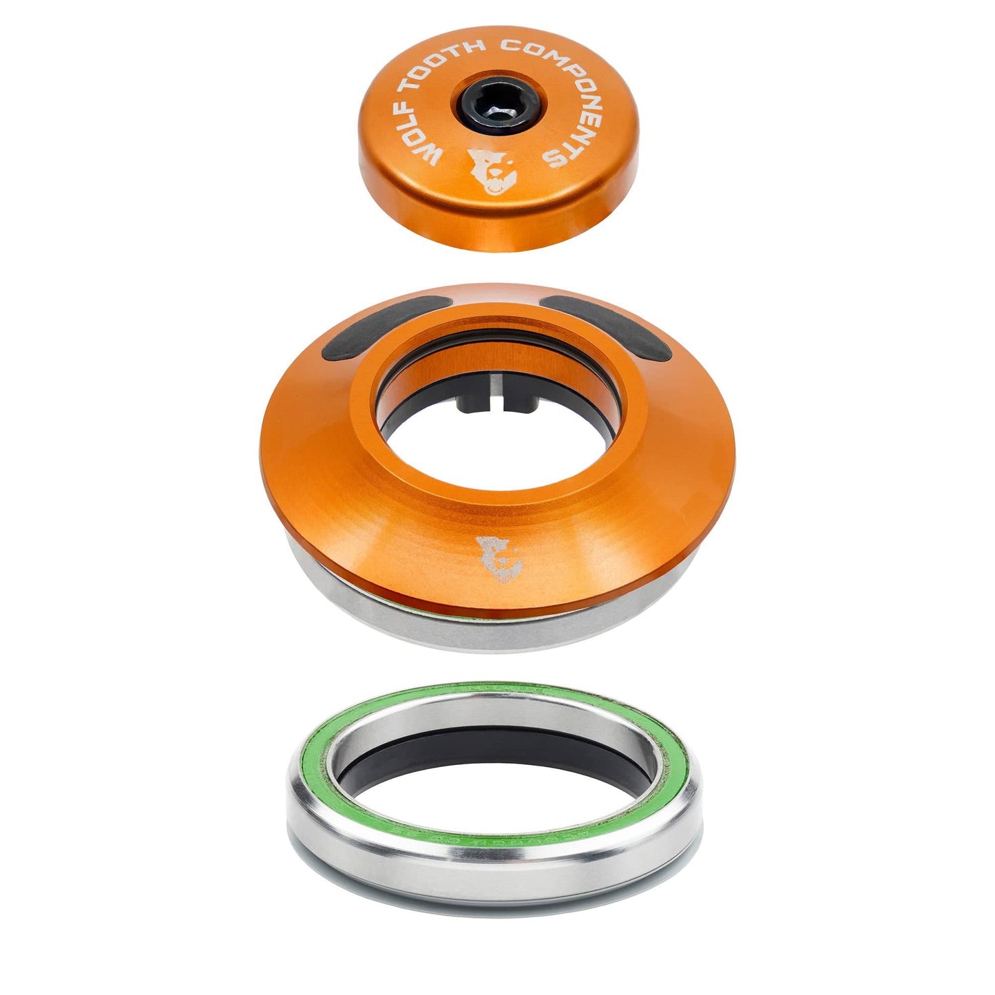 WOLF TOOTH IS52 Semi-Integrated Headset Orange