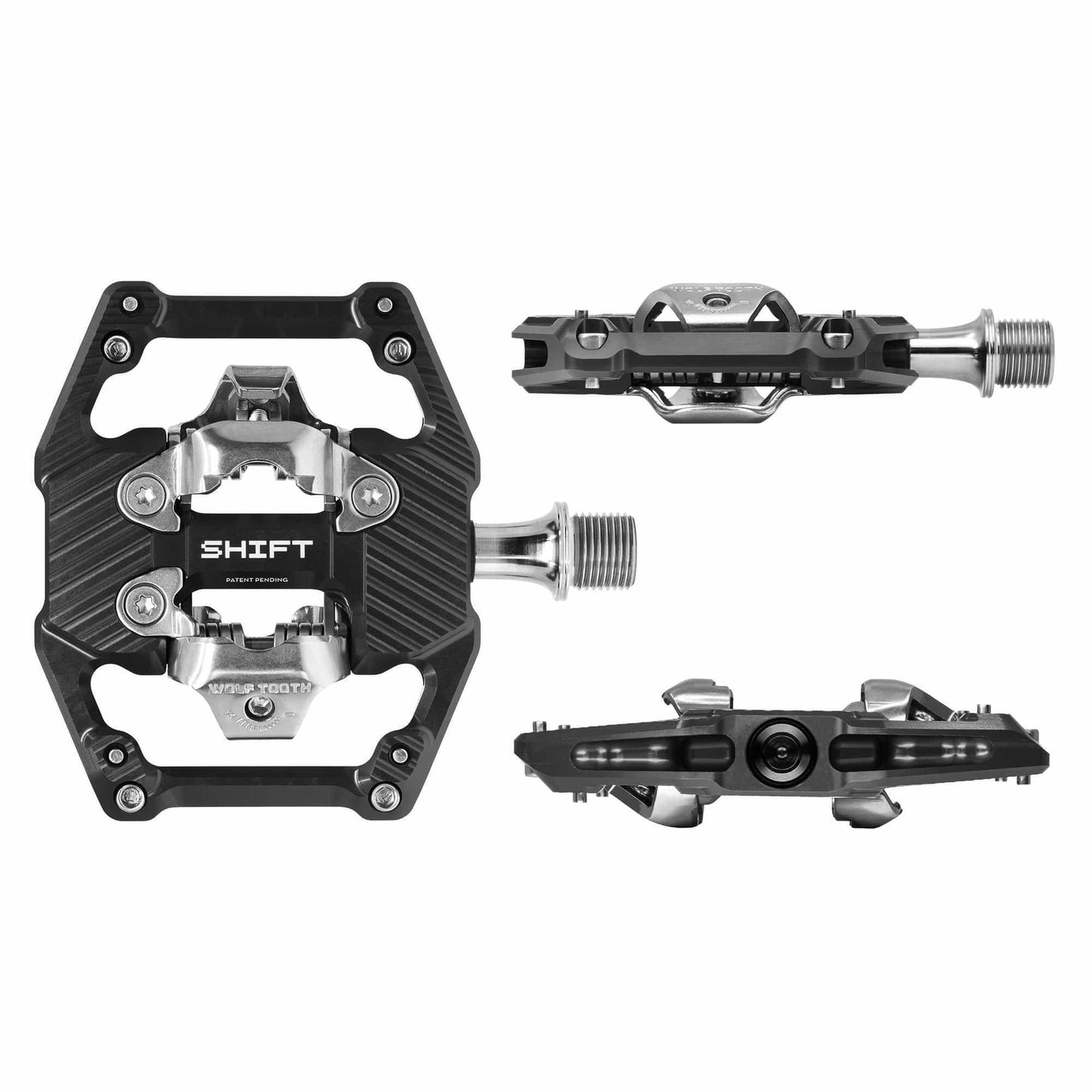 Pedály WOLF TOOTH GRAVITY CLIPLESS černé