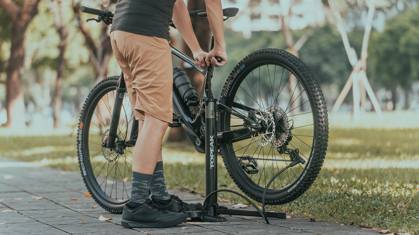 TOPEAK JOE BLOW MOUTAIN EX Fotpump Svart