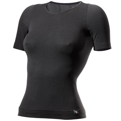 Sous-Vêtement SIXS FTS1 Femme Manches Courtes Noir