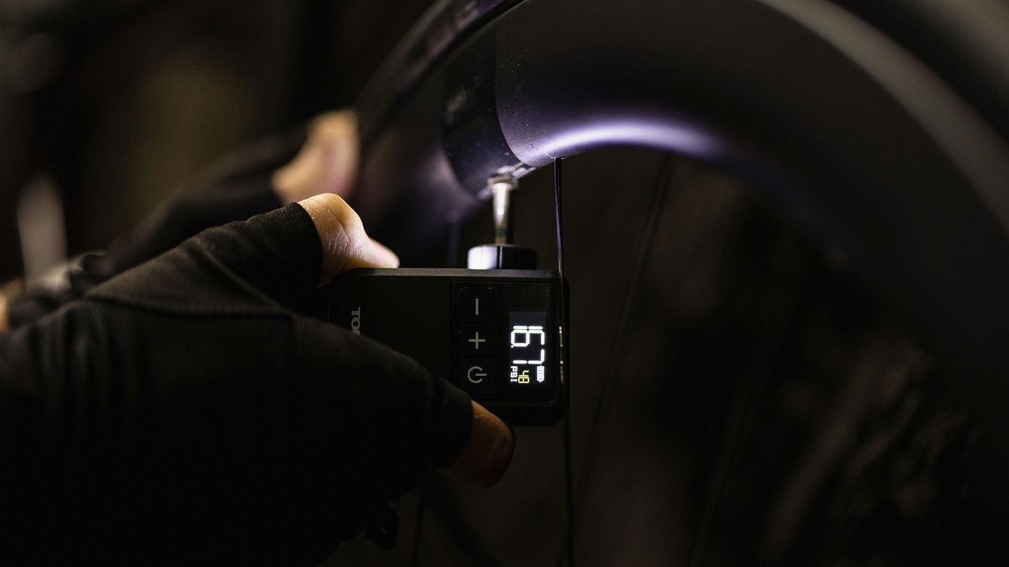 TOPEAK E-BOOSTER DIGITAL MINI Mini elektrisk pump