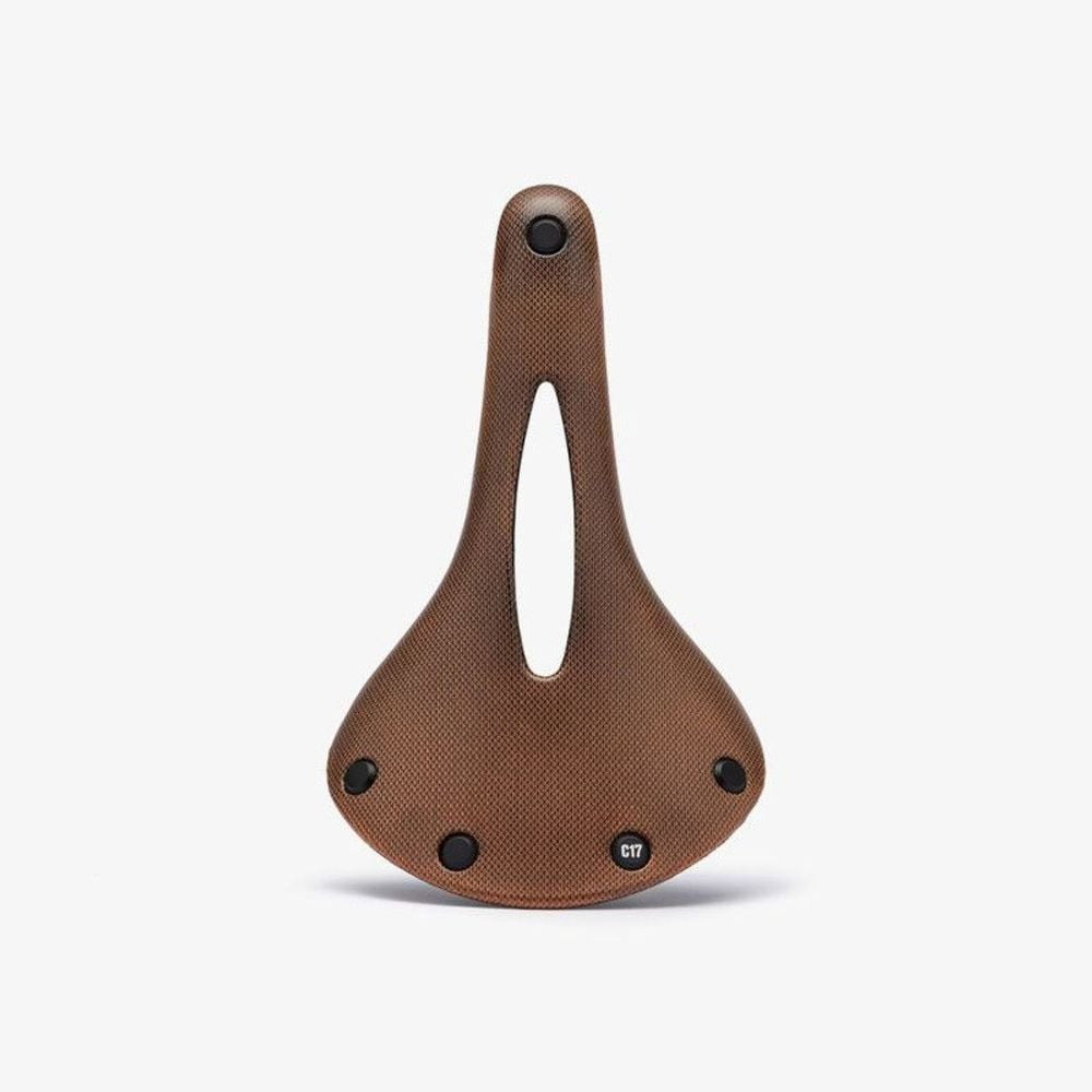 BROOKS CAMBIUM C17 ŘEZBOVANÉ sedlo Orange