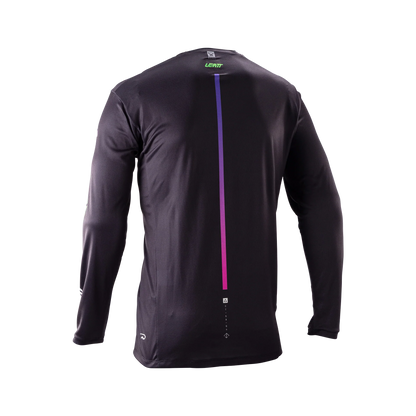 Maillot LEATT MTB GRAVITY 4.0 Manches Longues Noir/Violet