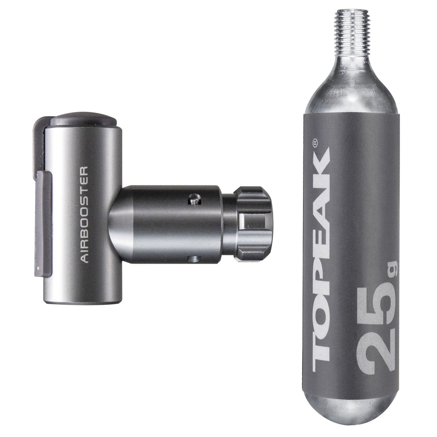 Iglica TOPEAK CO2 + gwintowany nabój CO2 25 g (x1)