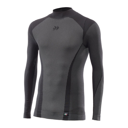 SIXS TS2 V2 Långärmat underställ Carbon Black